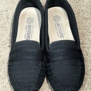 Bedazzled Black Loafers